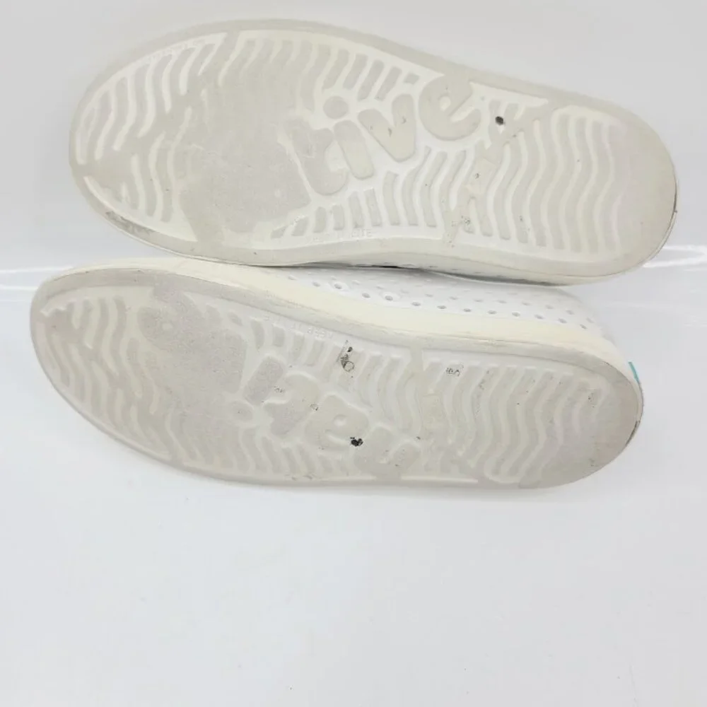Native‎ Men's White Jefferson Breathe Casual Slip-On Sneaker Size US 4
